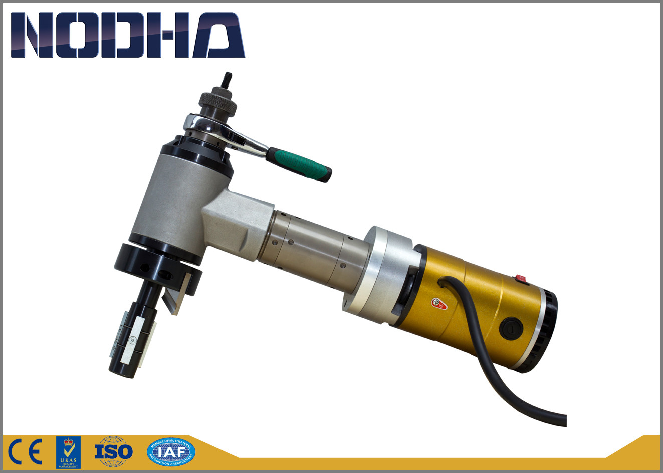 ID - maszyna do cięcia rur z napędem elektrycznym o napędzie elektrycznym Marka NODHA